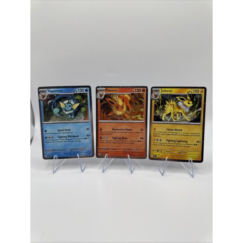 Prismatic Evolutions Poster Collection Eeveelution Black Star Promo Cards